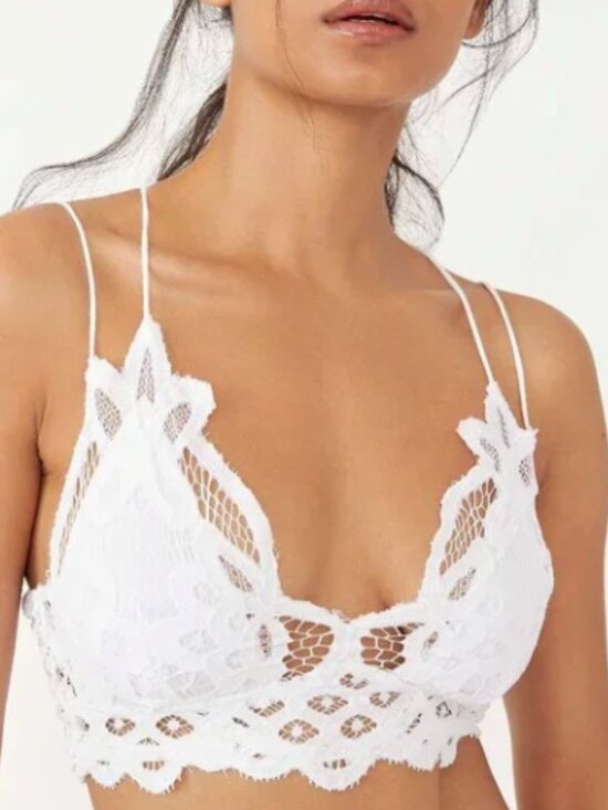 Free People Other - FREE PEOPLE Adella Bralette / White - NWT